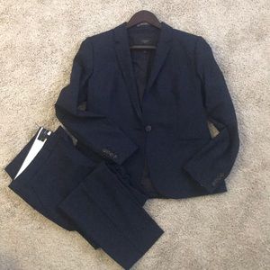 Blue J Crew Suit